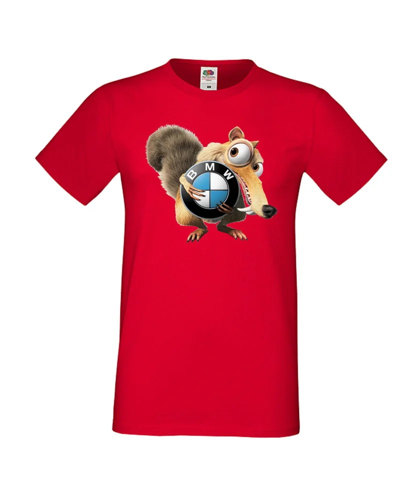 Мъжка тениска BMW Scrat Ice Age Мъжка тениска BMW Scrat Ice Age