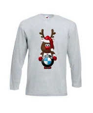 Мъжка тениска BMW Christmas Reindeer