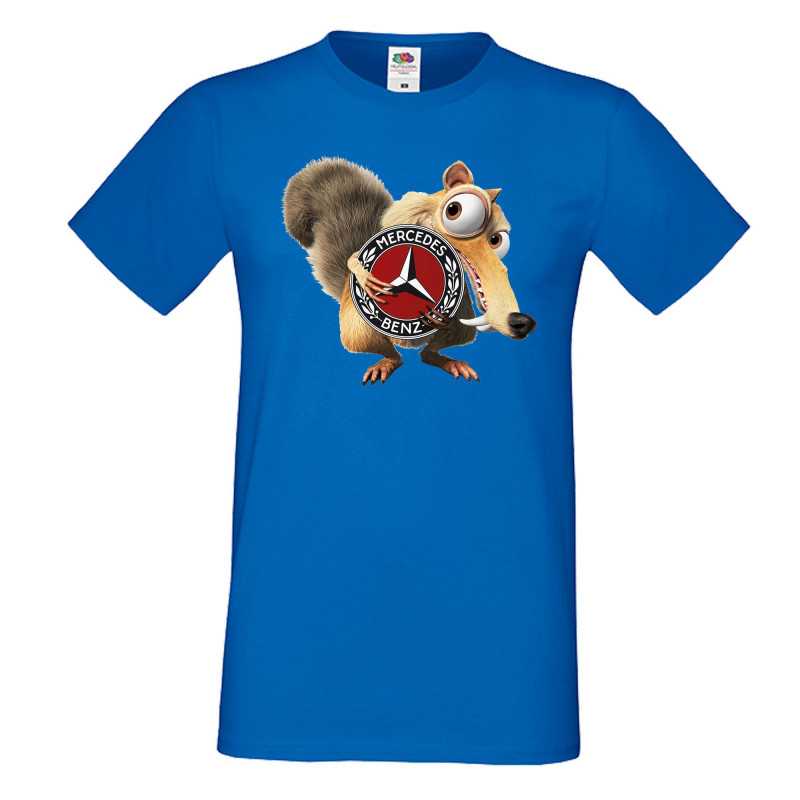 Мъжка тениска Mercedes Scrat Ice Age