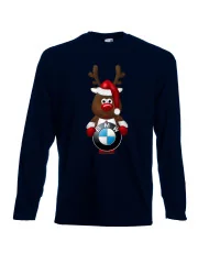 Мъжка тениска BMW Christmas Reindeer