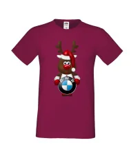 Мъжка тениска BMW Christmas Reindeer