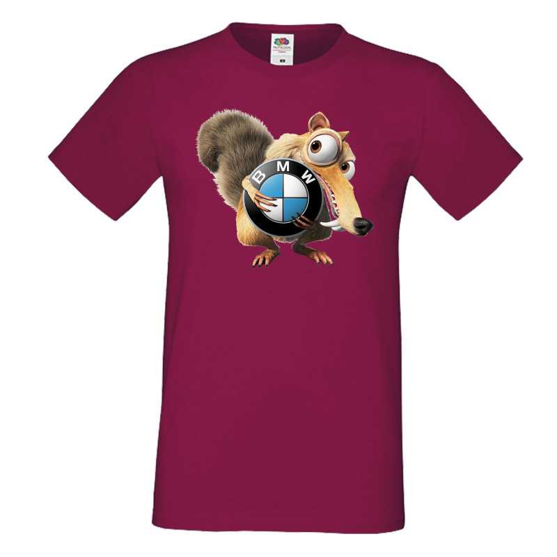Мъжка тениска BMW Scrat Ice Age Мъжка тениска BMW Scrat Ice Age