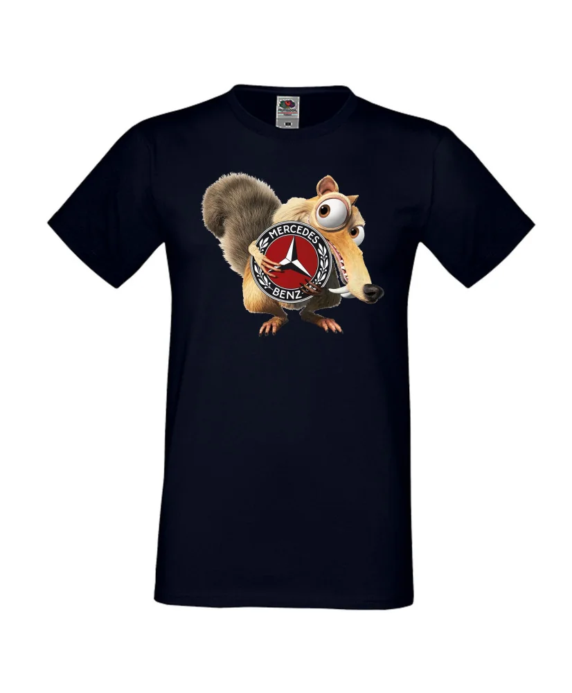 Мъжка тениска Mercedes Scrat Ice Age