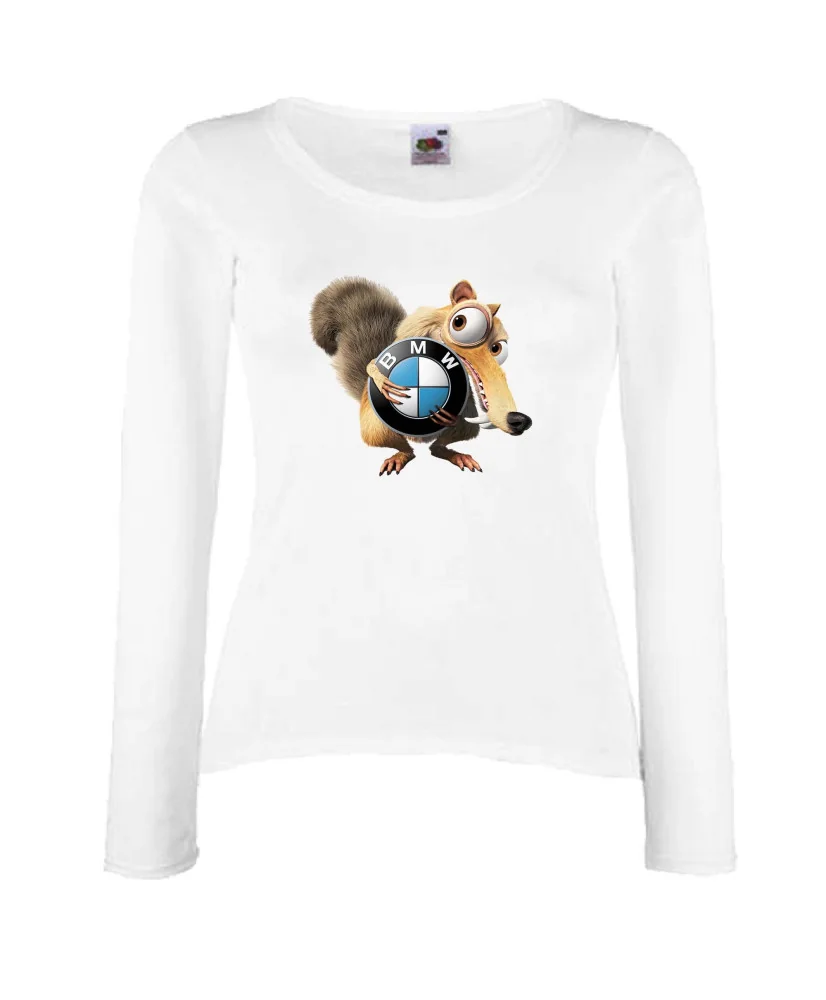 Дамска тениска BMW Scrat Ice Age Дамска тениска BMW Scrat Ice Age