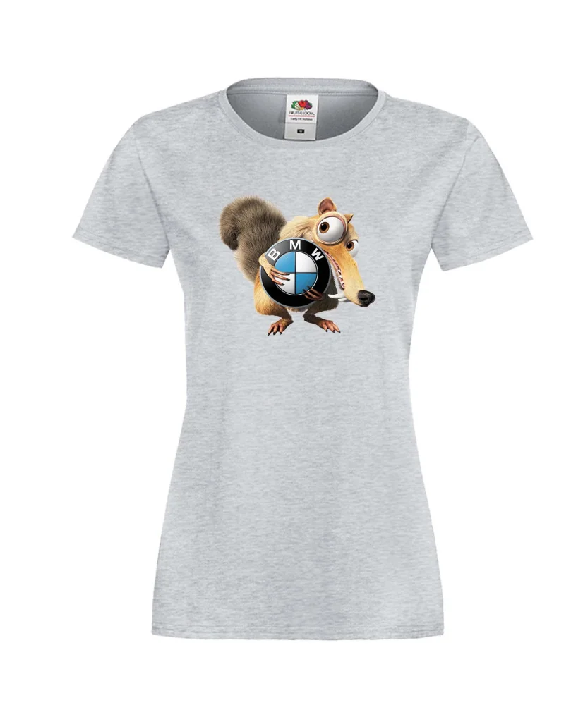 Дамска тениска BMW Scrat Ice Age Дамска тениска BMW Scrat Ice Age