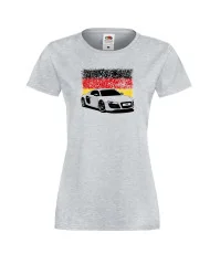 Дамска тениска Audi R8 German Flag