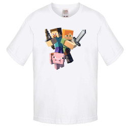 Детска тениска Minecraft 2