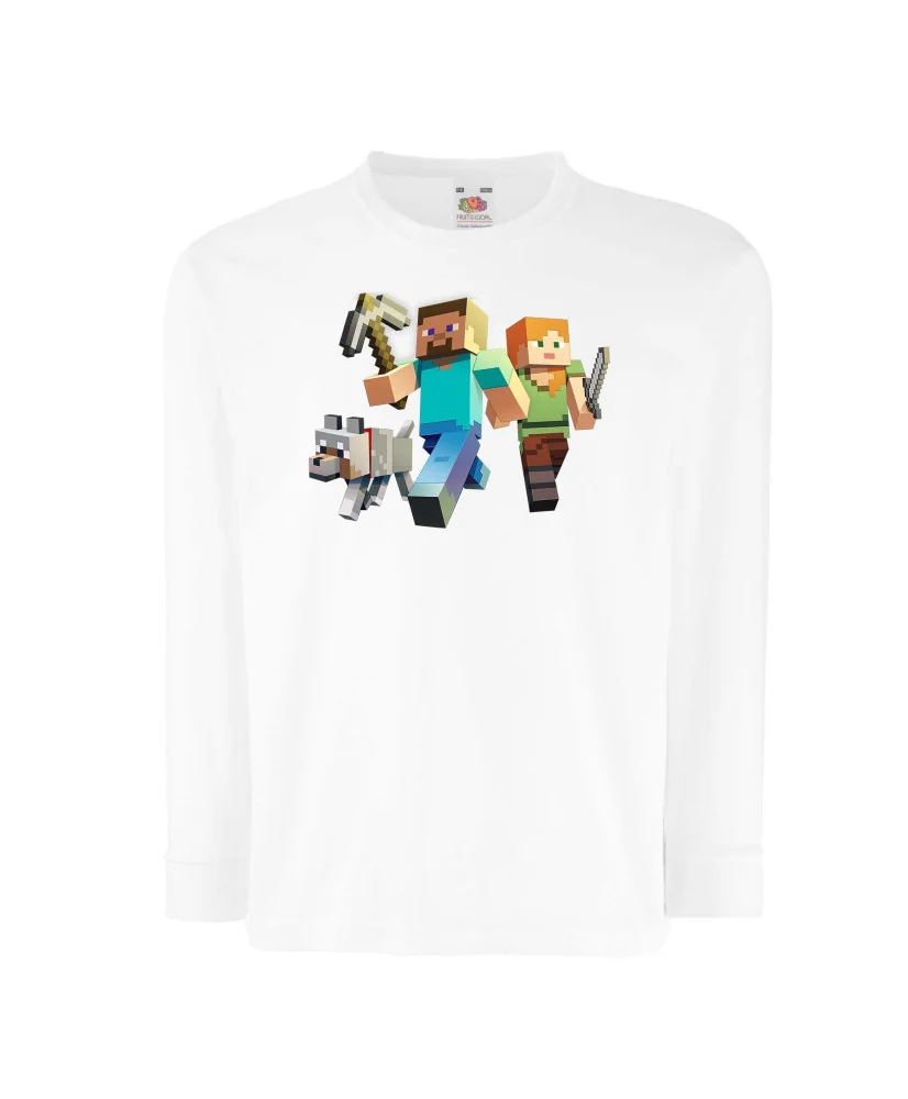 Детска тениска Minecraft 1