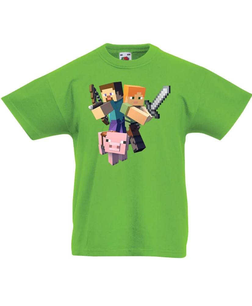 Детска тениска Minecraft 2