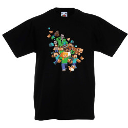 Детска тениска Minecraft 3