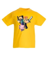 Детска тениска Minecraft 2