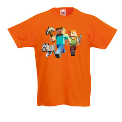 Детска тениска Minecraft 1