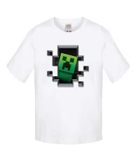 Детска тениска Minecraft Creeper