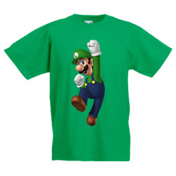 Детска тениска Super Mario Luigi