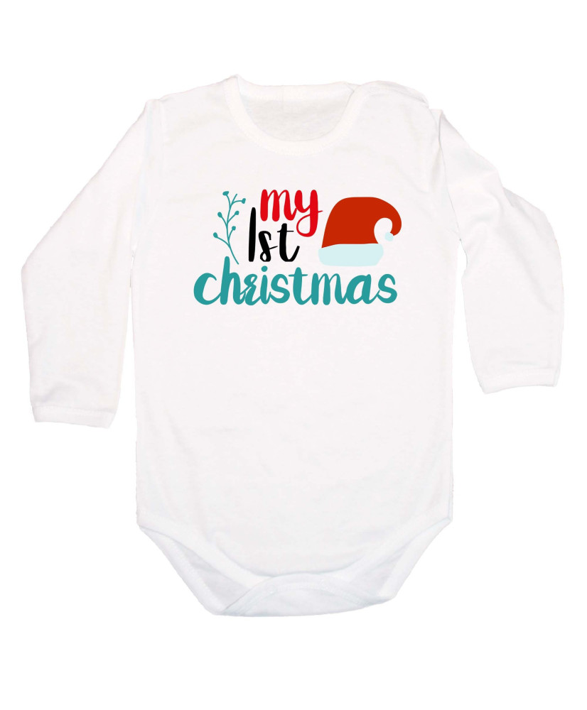 Бебешко боди Коледа My First Christmas 2