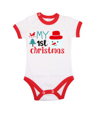 Бебешко боди Коледа My First Christmas 1