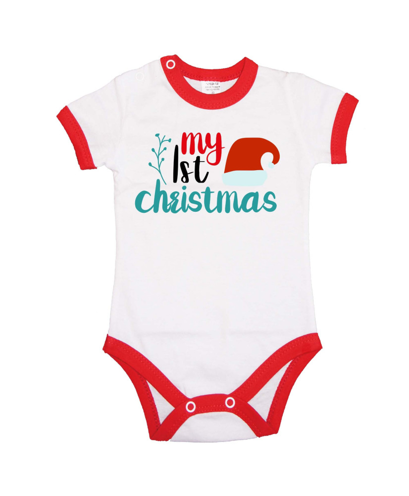 Бебешко боди Коледа My First Christmas 2