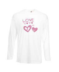 Мъжка тениска Свети Валентин Love Heart 3