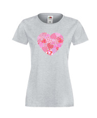 Дамска тениска Свети Валентин Heart 1