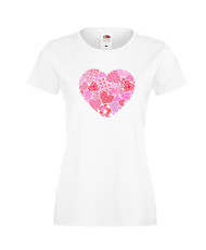 Дамска тениска Свети Валентин Heart 1
