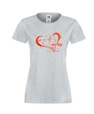 Дамска тениска Свети Валентин Heart 2