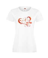 Дамска тениска Свети Валентин Heart 2