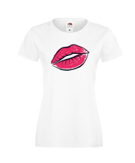 Дамска тениска Свети Валентин Lips