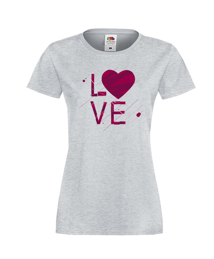Дамска тениска Свети Валентин Love Heart 2 Дамска тениска Свети Валентин Love Heart 2