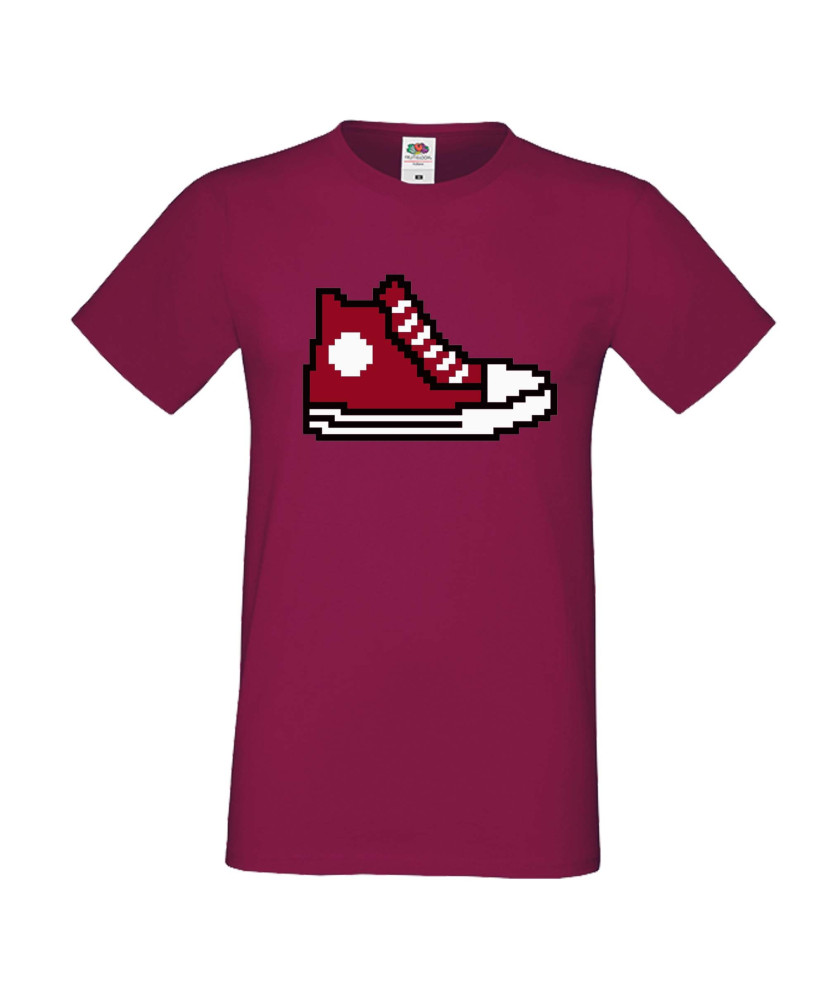 Мъжка тениска 8-bit shoe red Мъжка тениска 8-bit shoe red