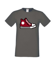Мъжка тениска 8-bit shoe red