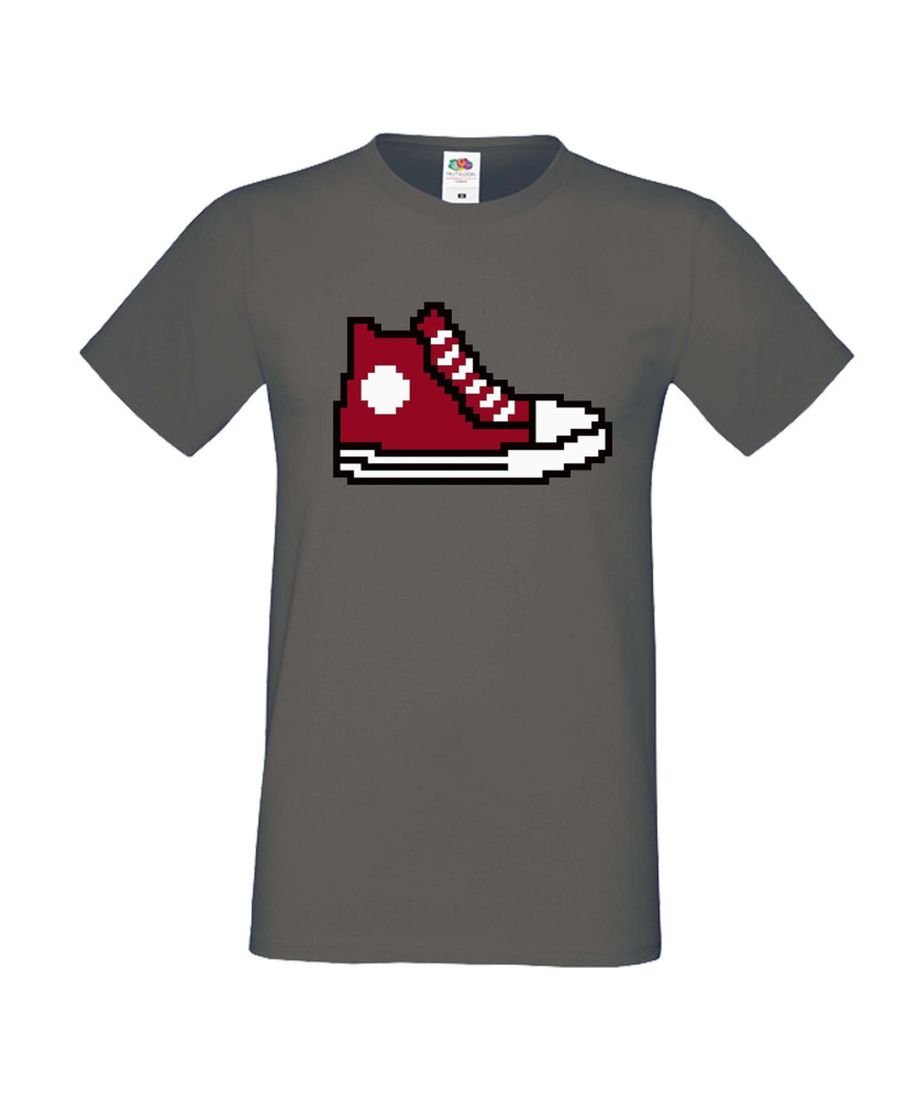 Мъжка тениска 8-bit shoe red Мъжка тениска 8-bit shoe red