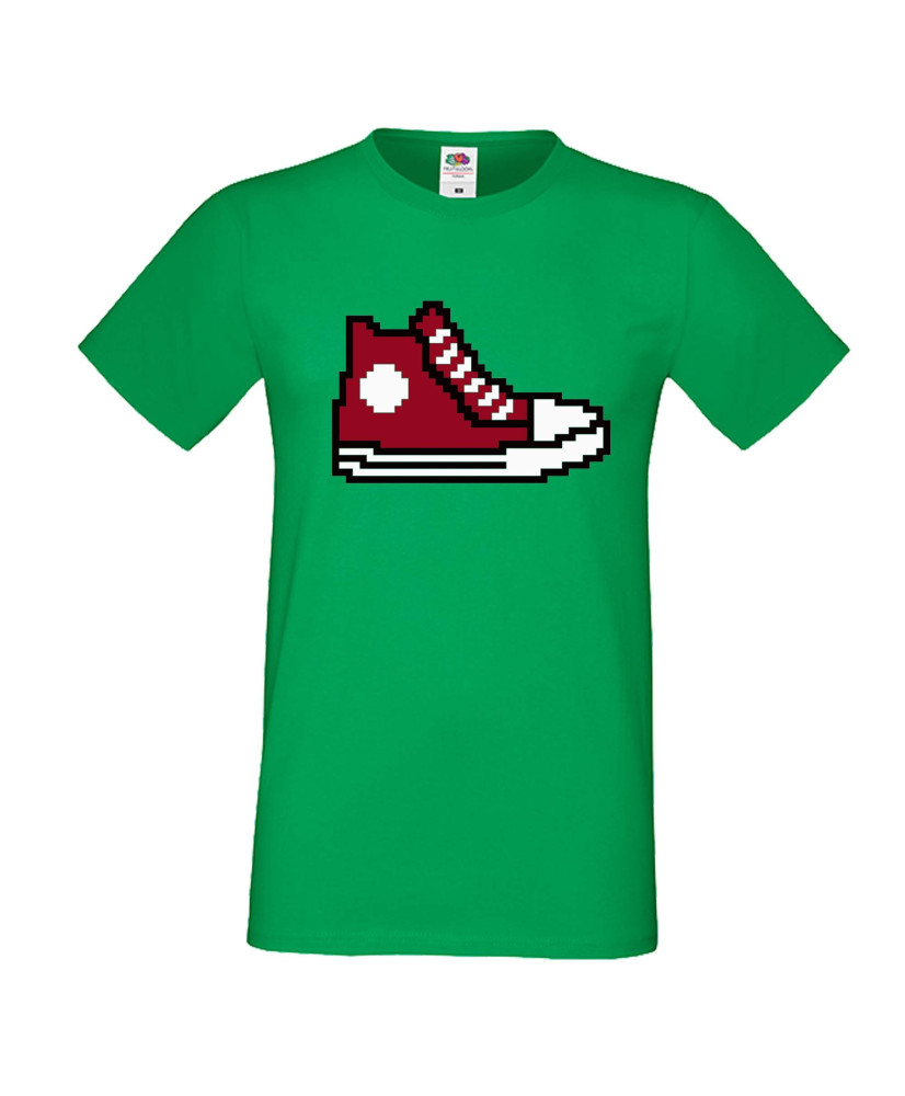 Мъжка тениска 8-bit shoe red Мъжка тениска 8-bit shoe red