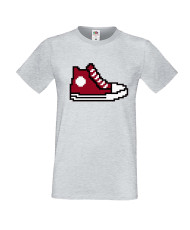 Мъжка тениска 8-bit shoe red