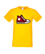 Мъжка тениска 8-bit shoe red