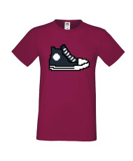 Мъжка тениска 8-bit shoe navy