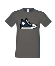 Мъжка тениска 8-bit shoe navy