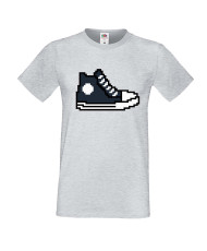 Мъжка тениска 8-bit shoe navy