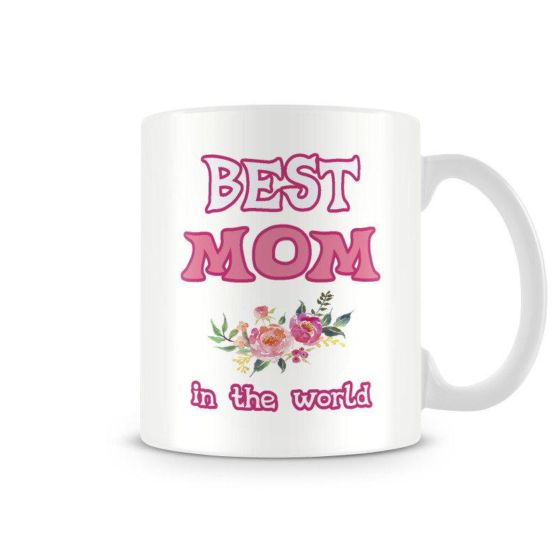 Чаша 8ми март "BEST MOM IN THE WORLD flowers MUG" Чаша 8ми март "BEST MOM IN THE WORLD flowers MUG"