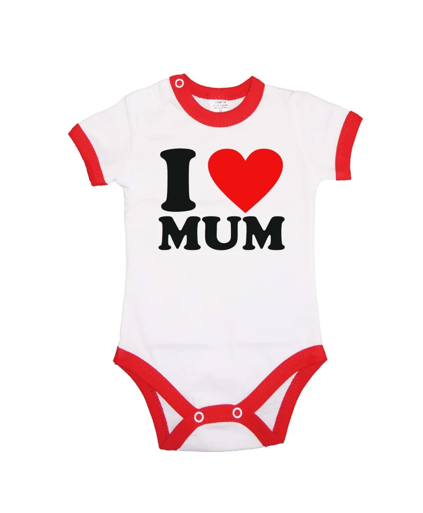 Бебешко боди I love MUM