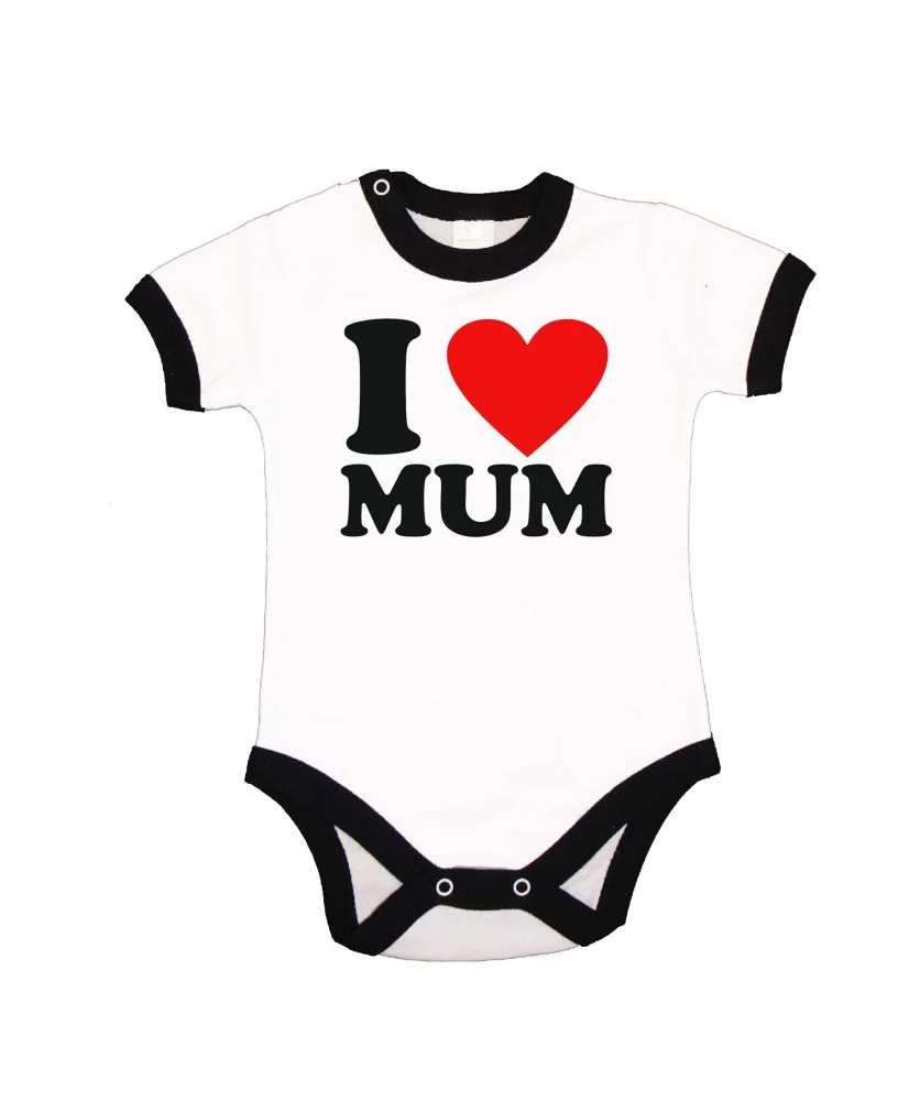 Бебешко боди I love MUM Бебешко боди I love MUM