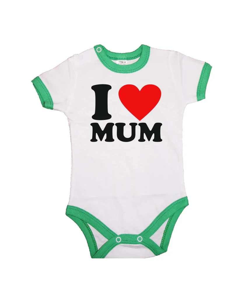 Бебешко боди I love MUM