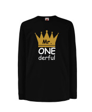 Детска тениска Рожден ден Mr ONE derful