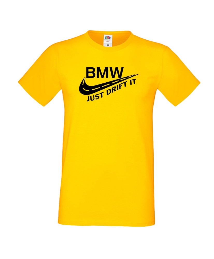 Мъжка тениска BMW Just Drift It