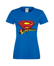 Дамска тениска с къс ръкав 8ми март Supermama