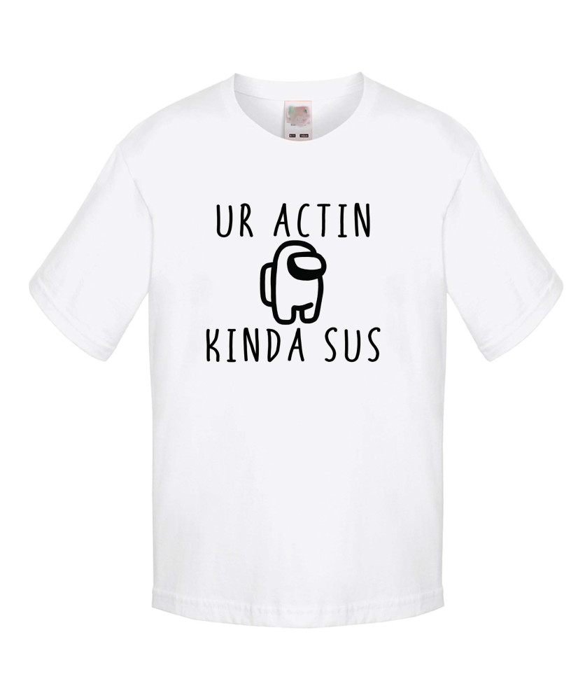 Детска тениска Among Us UR Acting like a Sus Детска тениска Among Us UR Acting like a Sus