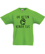 Детска тениска Among Us UR Acting like a Sus