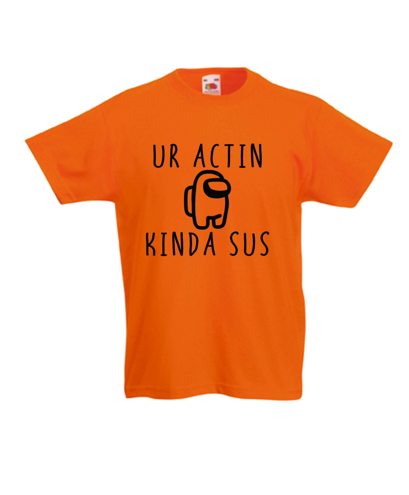 Детска тениска Among Us UR Acting like a Sus Детска тениска Among Us UR Acting like a Sus