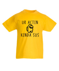 Детска тениска Among Us UR Acting like a Sus