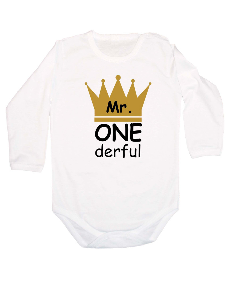 Бебешко боди Mr ONEderful Бебешко боди Mr ONEderful