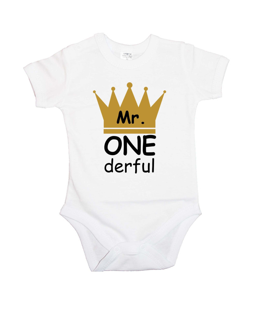Бебешко боди Mr ONEderful Бебешко боди Mr ONEderful